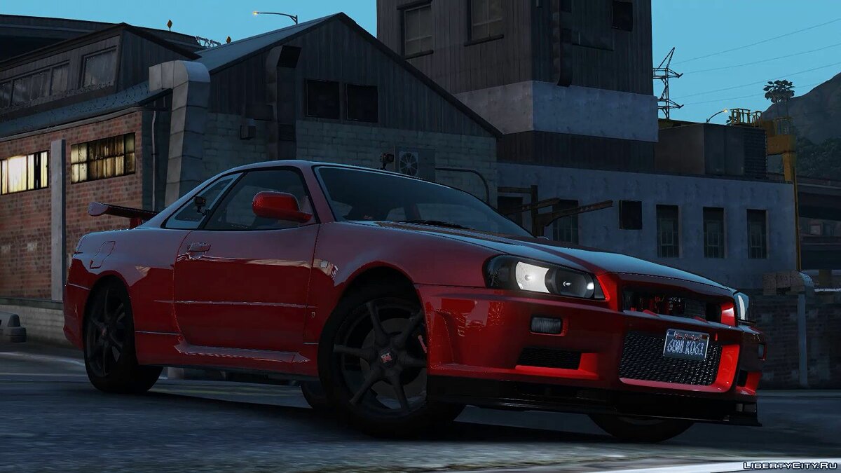 Download Nissan Skyline GT-R V-Spec II [Add-On | Template | RHD] 1.0 ...