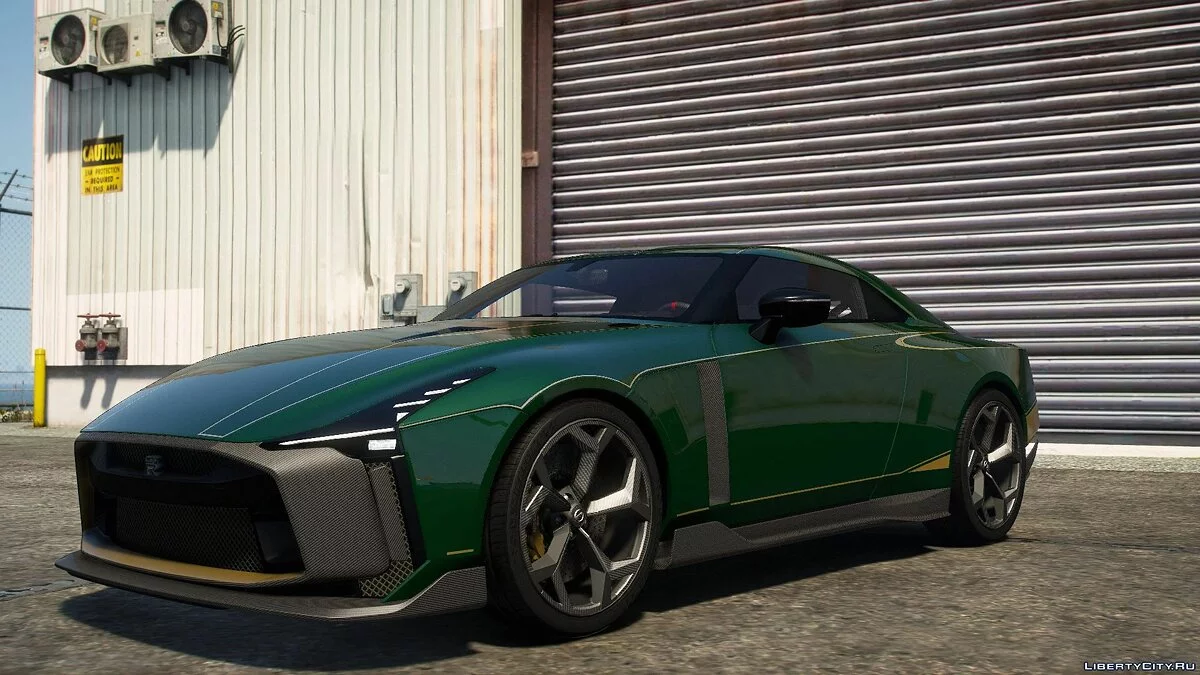 نيسان GT-R50 2021 من إيتالدزاين [إضافة قالب] 2.0 / جي تي أي 5