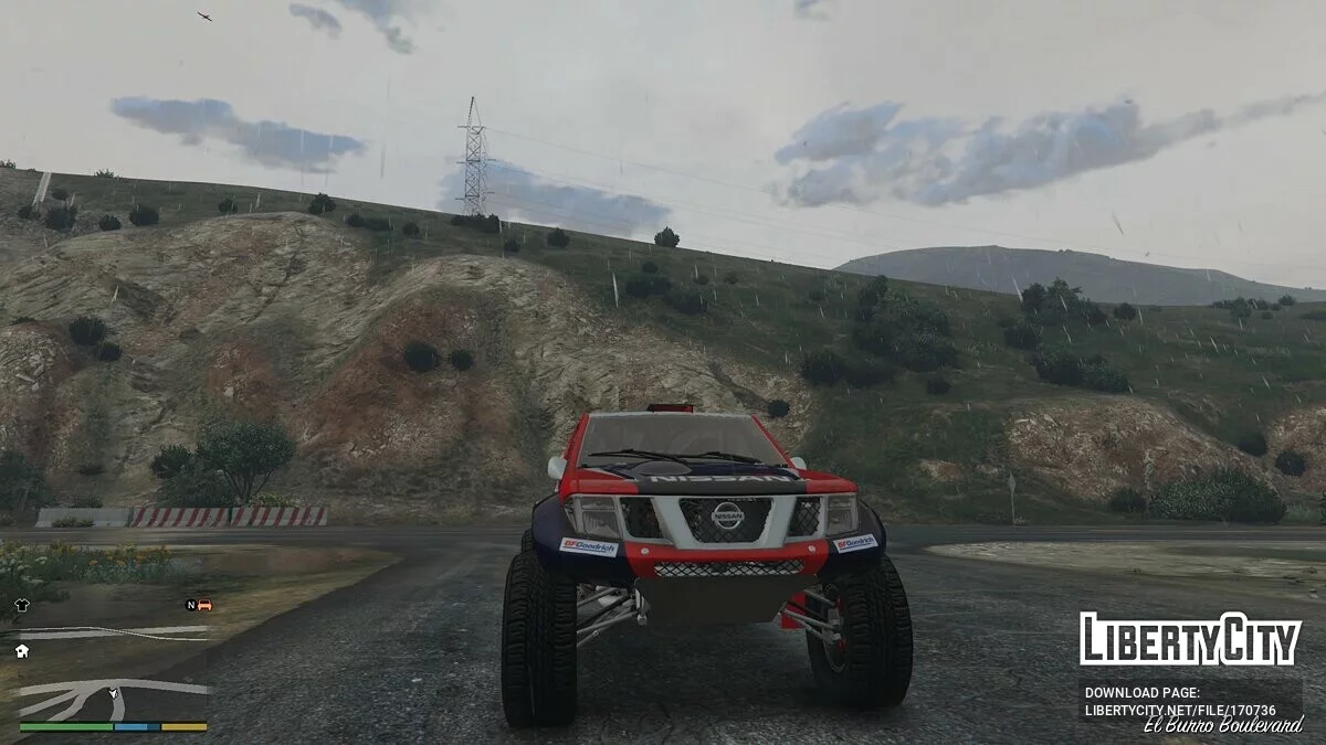 Dakar T1 Nissan Navara [Add-On] 1.0.0 / GTA 5