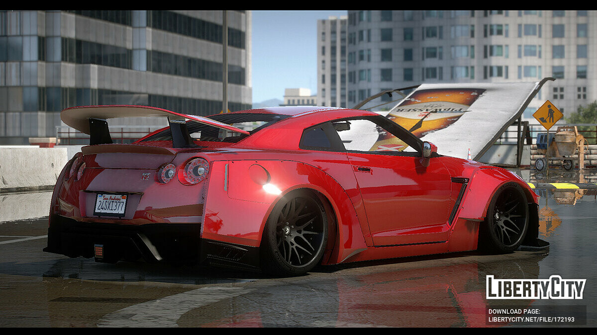 Download Nissan GT-R R36 for GTA 5