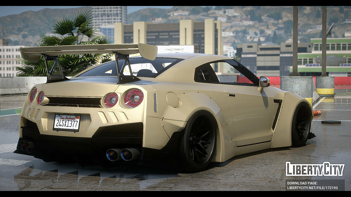 Download Nissan GTR R35 v1.2 for GTA 5