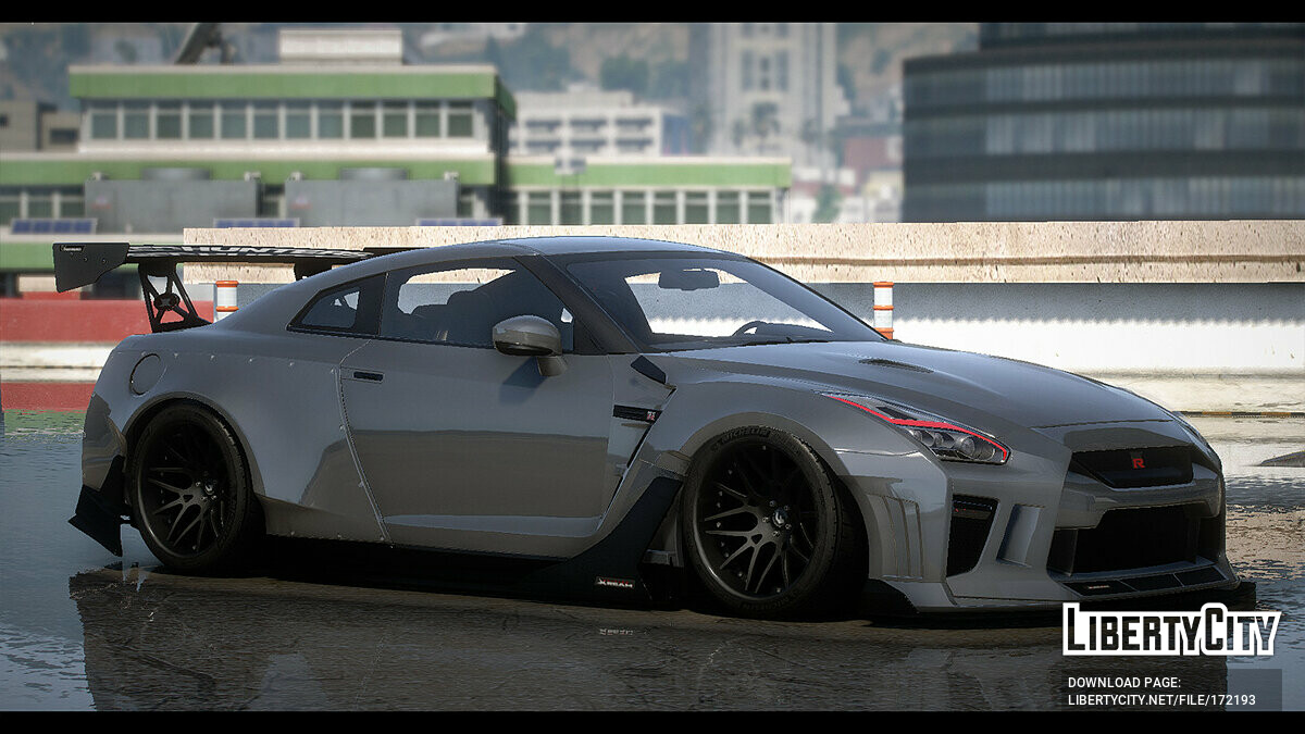 Download Nissan GTR R35 v1.2 for GTA 5