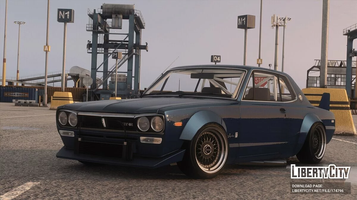Nissan Skyline 2000 GT-R (KPGC10) v1.0 / GTA 5