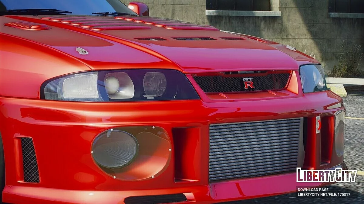 1997 Nissan Skyline GT-R R33 V-Spec v1.1 / GTA 5