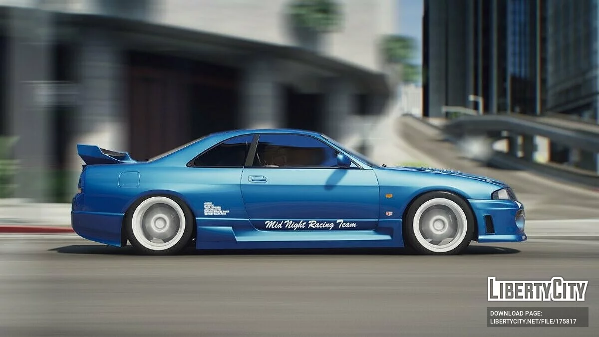 1997 Nissan Skyline GT-R R33 V-Spec v1.1 / GTA 5