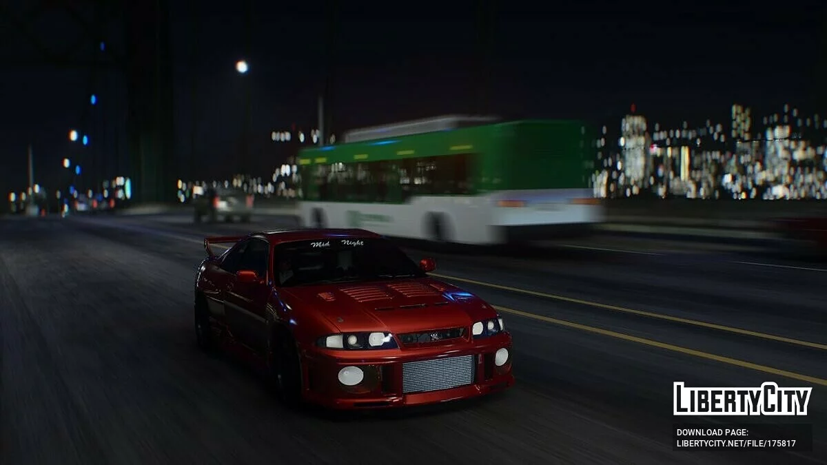 1997 Nissan Skyline GT-R R33 V-Spec v1.1 / GTA 5