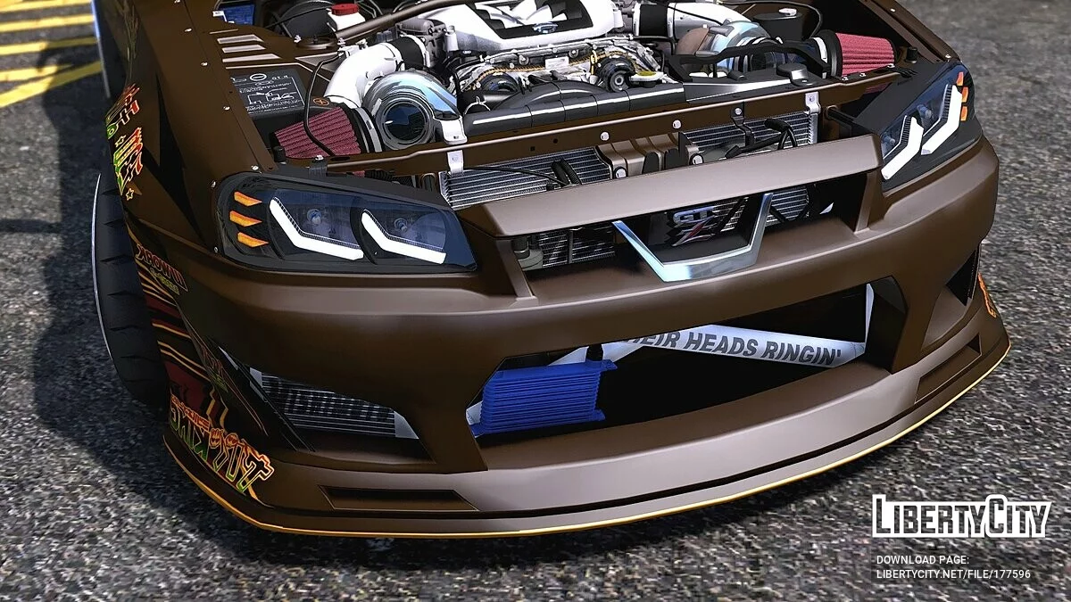 Nissan Skyline R34 GTZ / GTA 5
