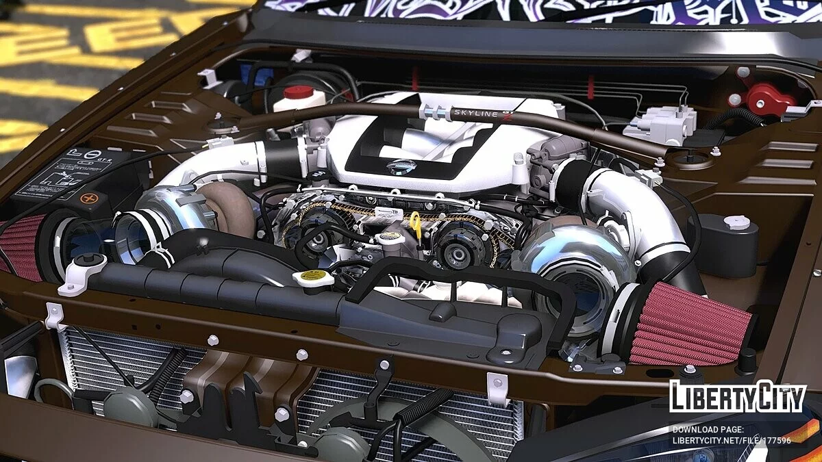 Nissan Skyline R34 GTZ / GTA 5