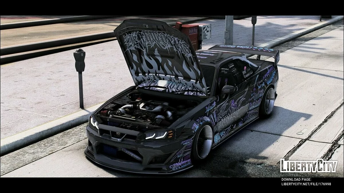 Zlayworks Nissan Skyline R34 GT-Z v1.1 / GTA 5