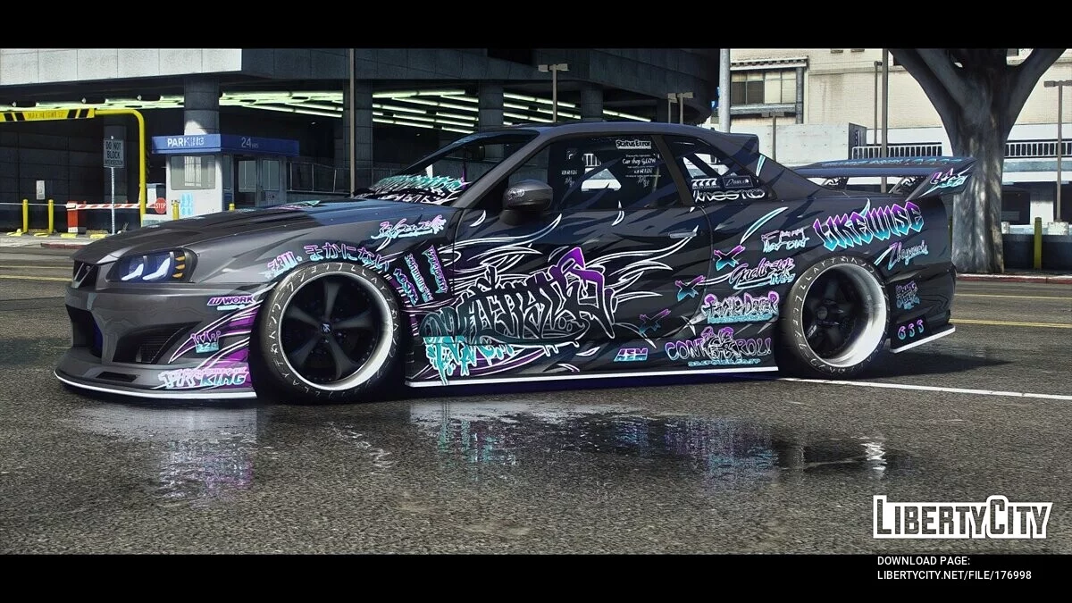Zlayworks Nissan Skyline R34 GT-Z v1.1 / GTA 5