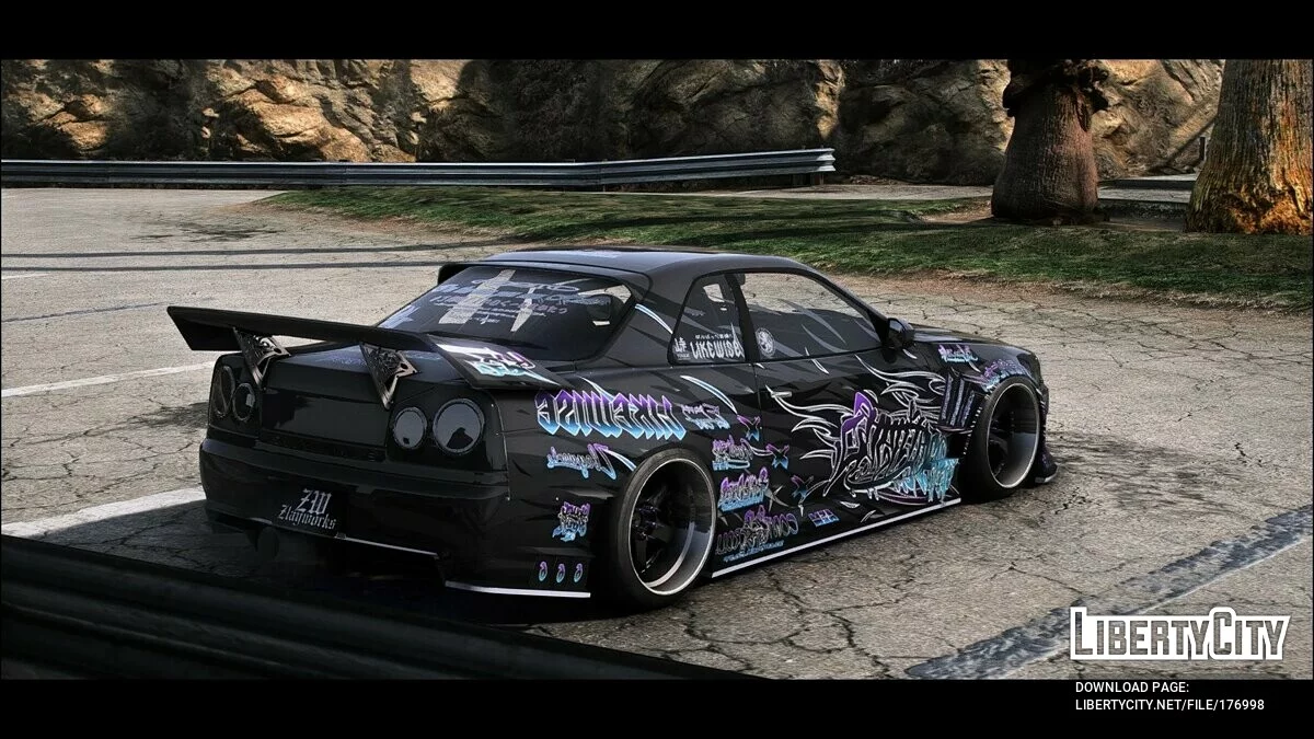 Zlayworks Nissan Skyline R34 GT-Z v1.1 / GTA 5