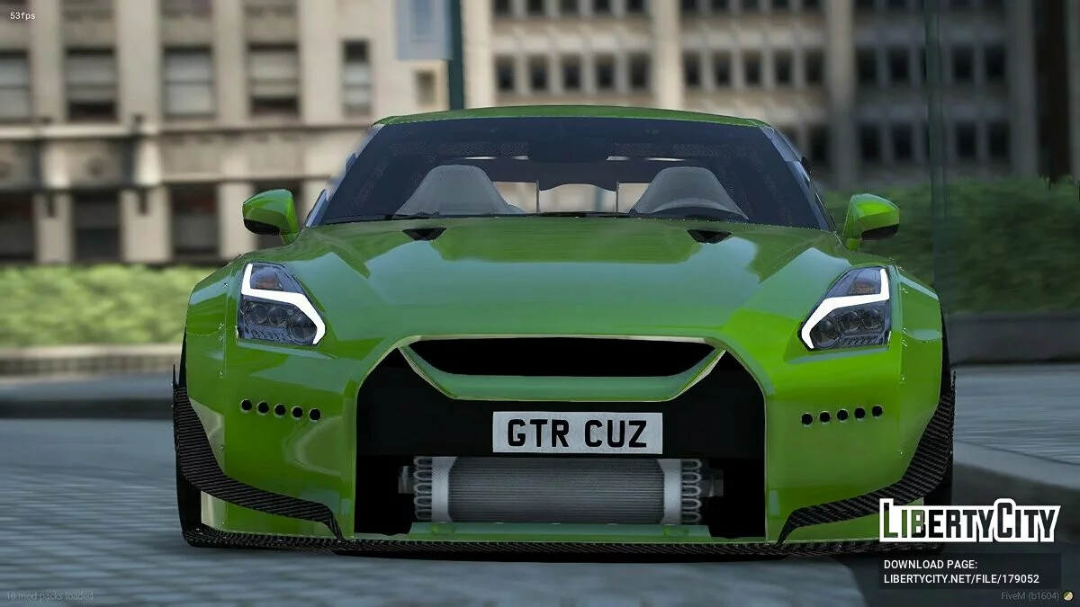 Nissan GTR R35 2017 v1.0 / GTA 5
