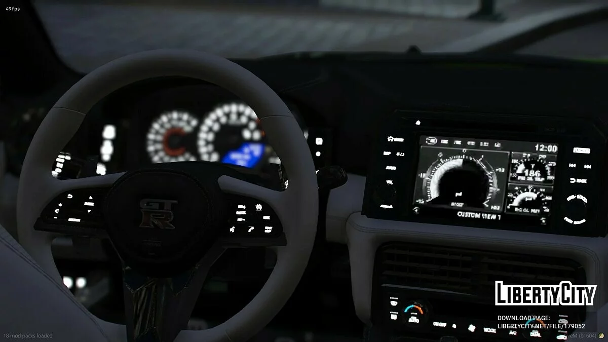 Nissan GTR R35 2017 v1.0 / GTA 5