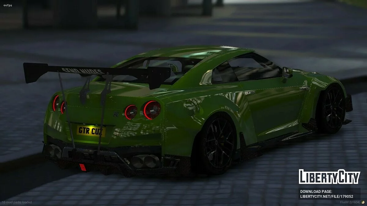 Nissan GTR R35 2017 v1.0 / GTA 5