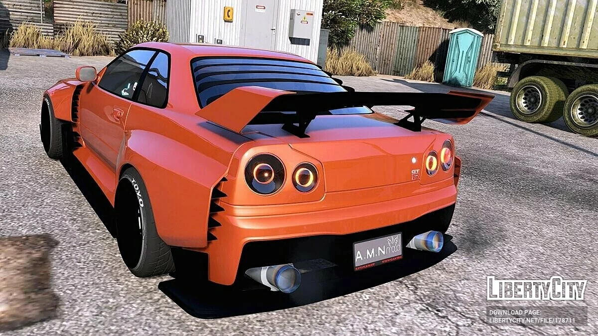 Nissan GT-R R34 Bodykit Hycade / GTA 5