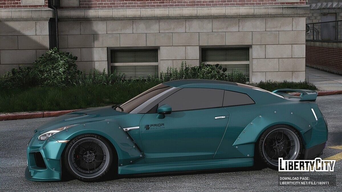 Download Nissan GT R35 Prior Design for GTA 5