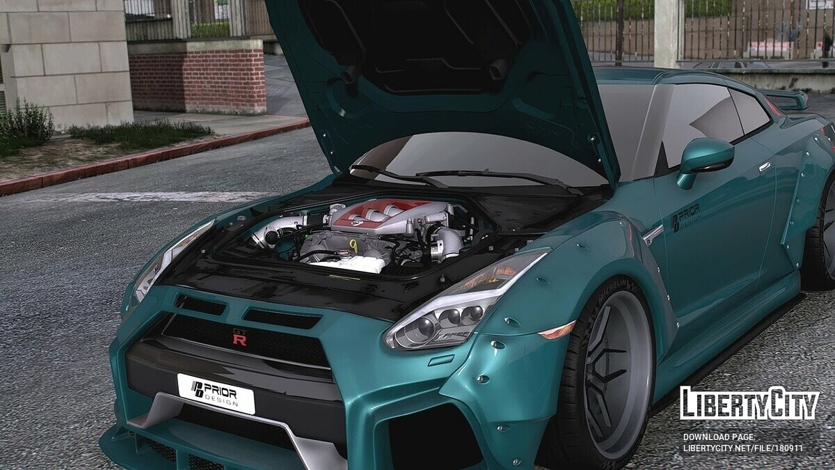 Download Nissan Gt R Prior Design For Gta