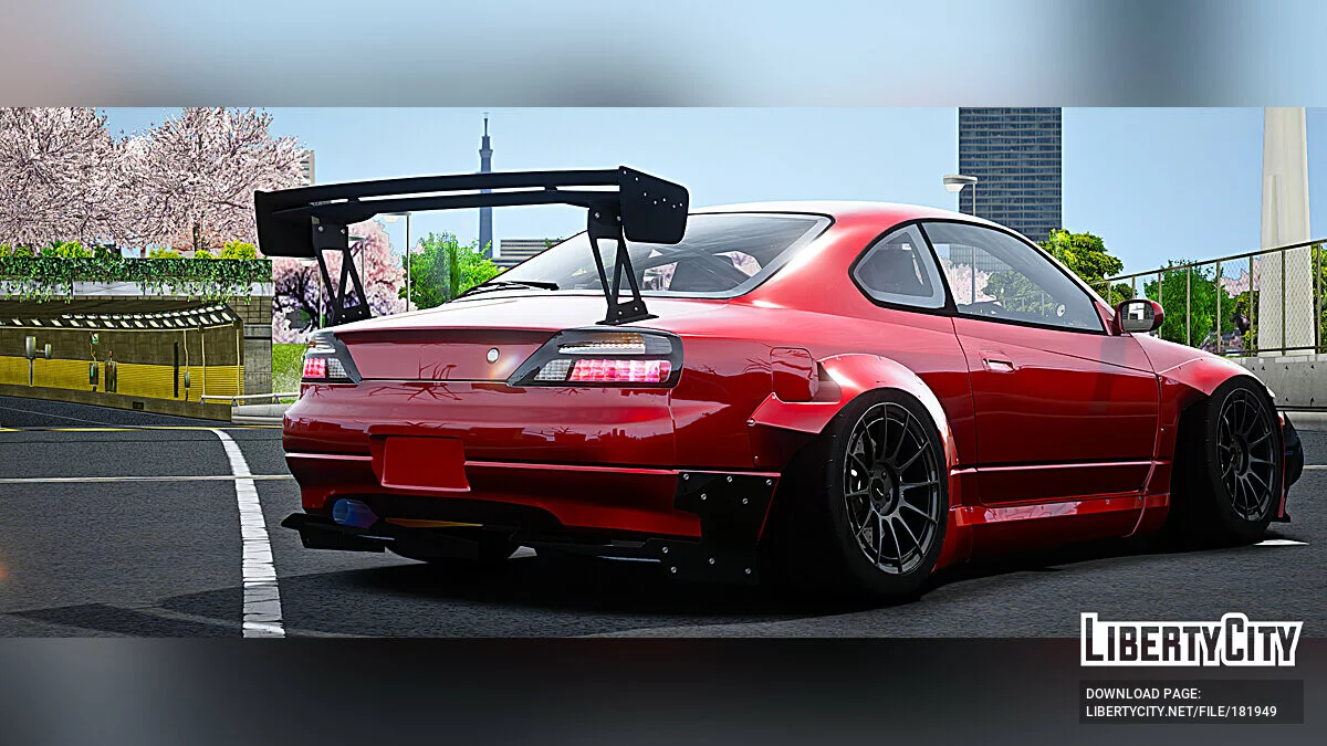 Nissan Silvia S15 Garasi Drift / GTA 5