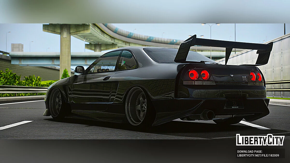 Nissan Skyline GTR R33 HR / GTA 5