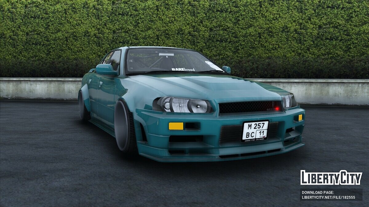 Drift handling for Nii Nissan Skyline R34 GTT - GTA5-Mods.com