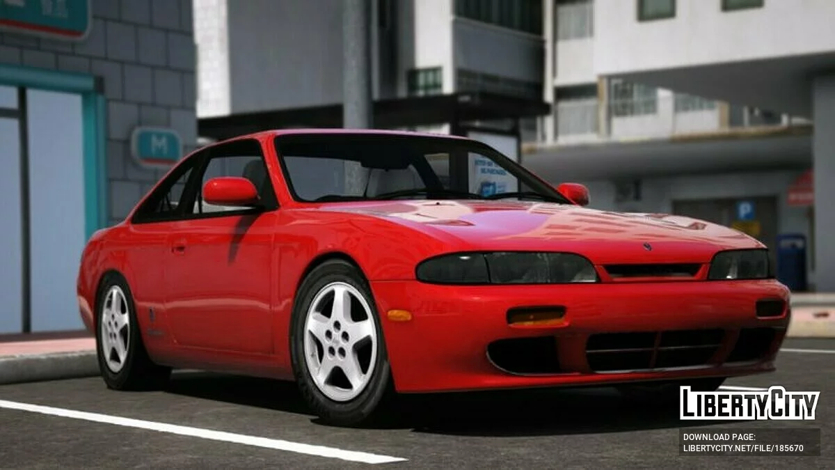 1994 Nissan Silvia S14 / جي تي أي 5