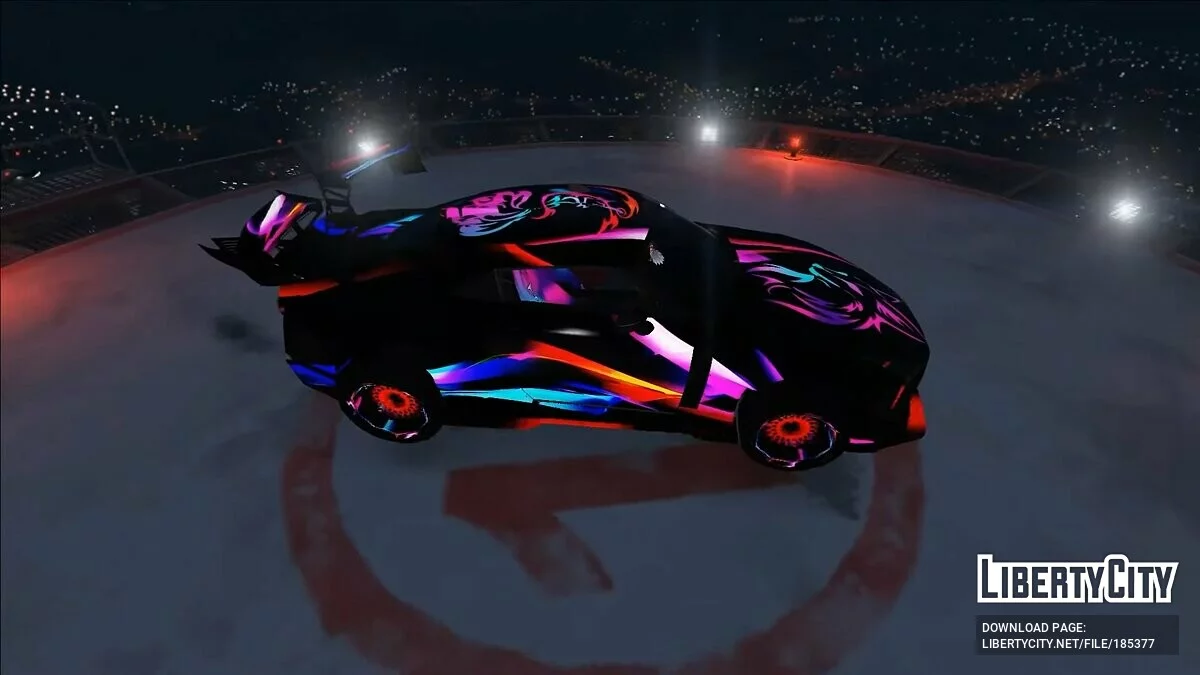 Nissan GTR50 3D Animation / GTA 5