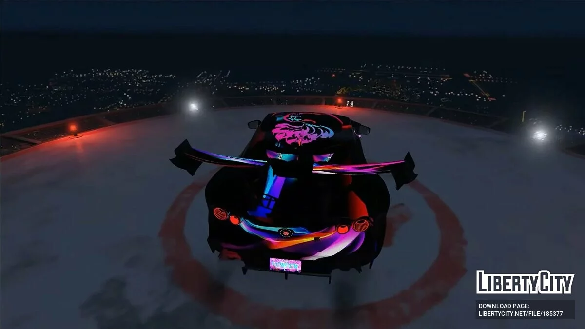 Nissan GTR50 3D Animation / GTA 5