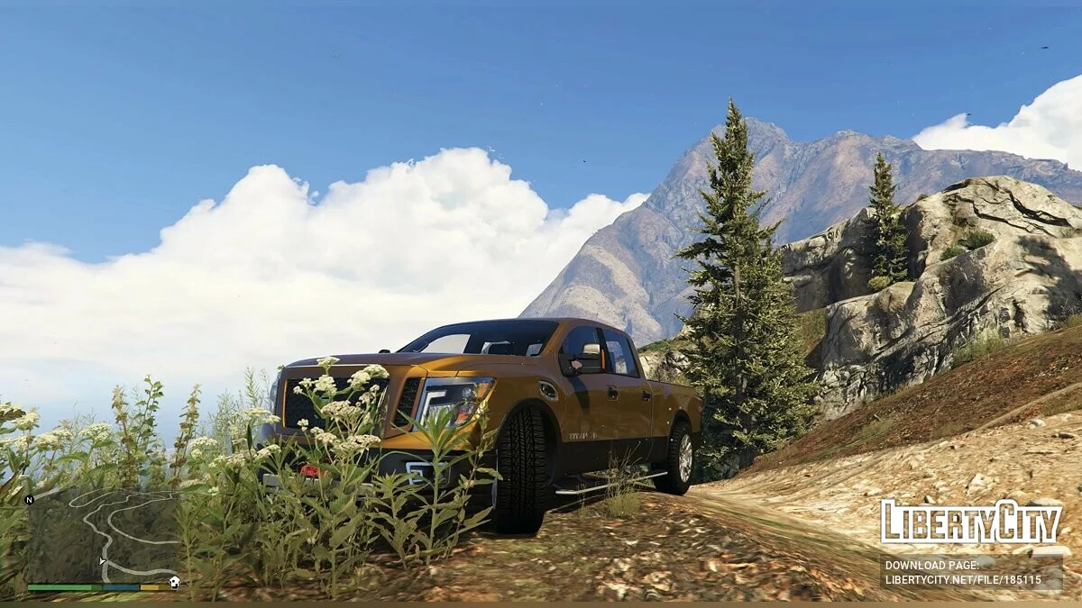 نيسان تيتان Crew Cab XD Pro 4X / جي تي أي 5