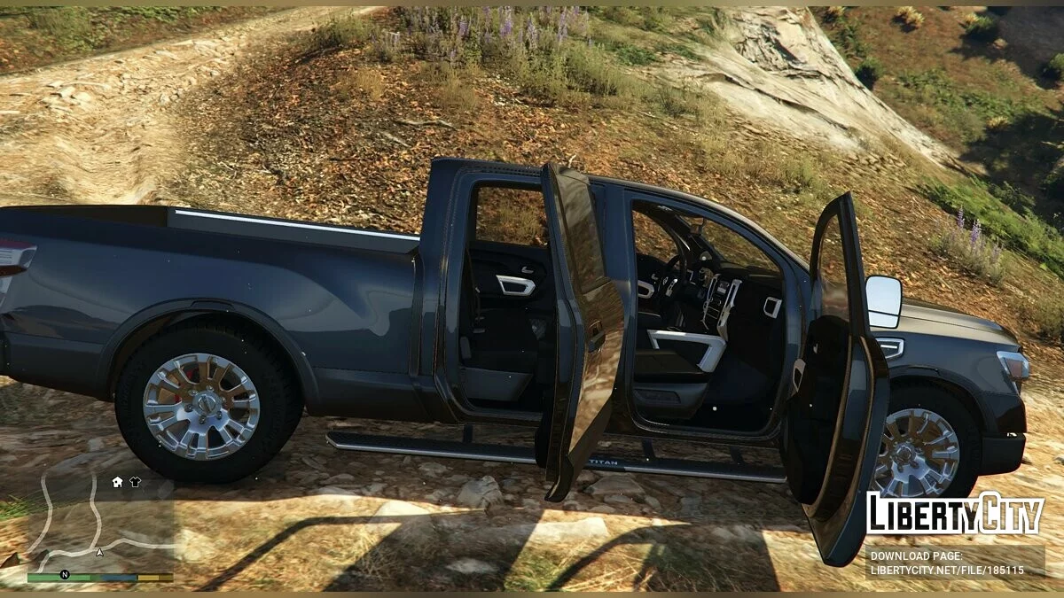 نيسان تيتان Crew Cab XD Pro 4X / جي تي أي 5