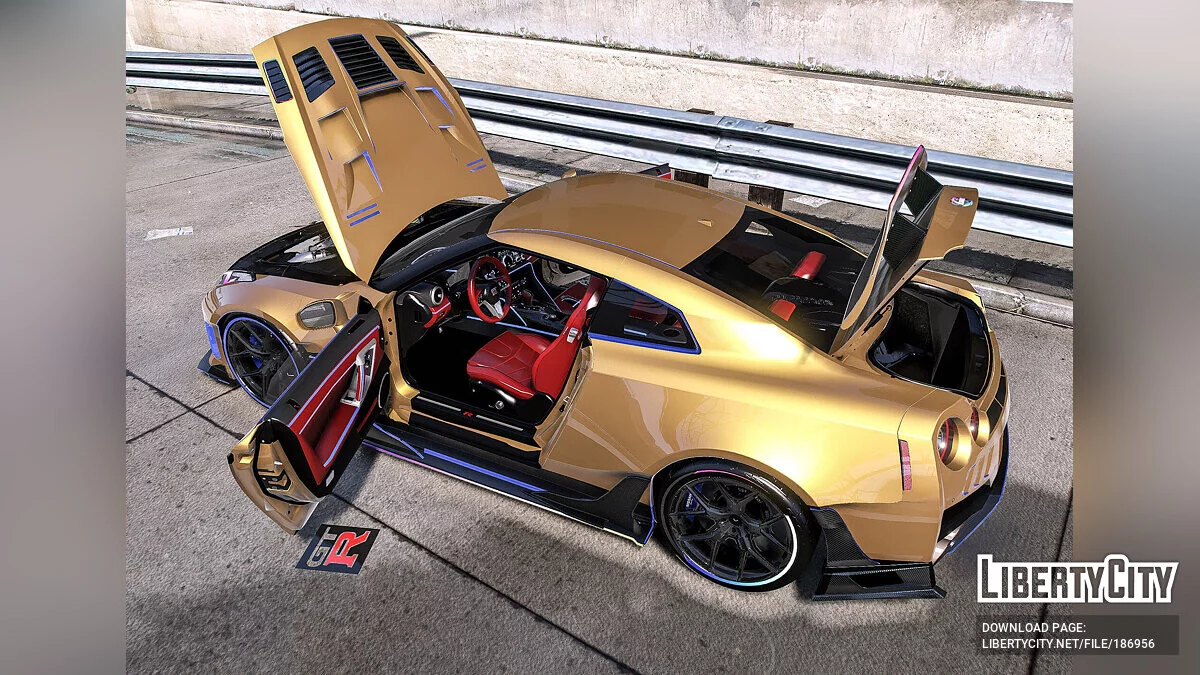 日产GTR R35 Krem定制版 / GTA 5