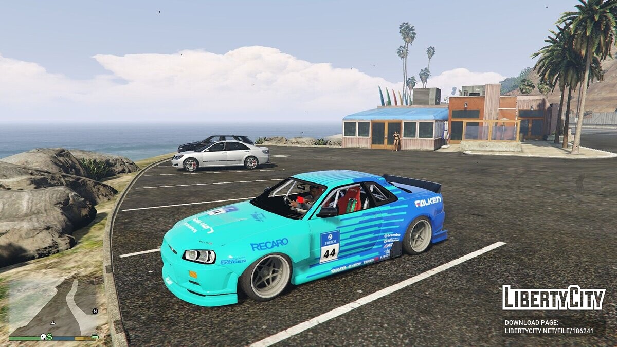 Download Nissan Skyline GT-R R34 Wide Spec for GTA 5