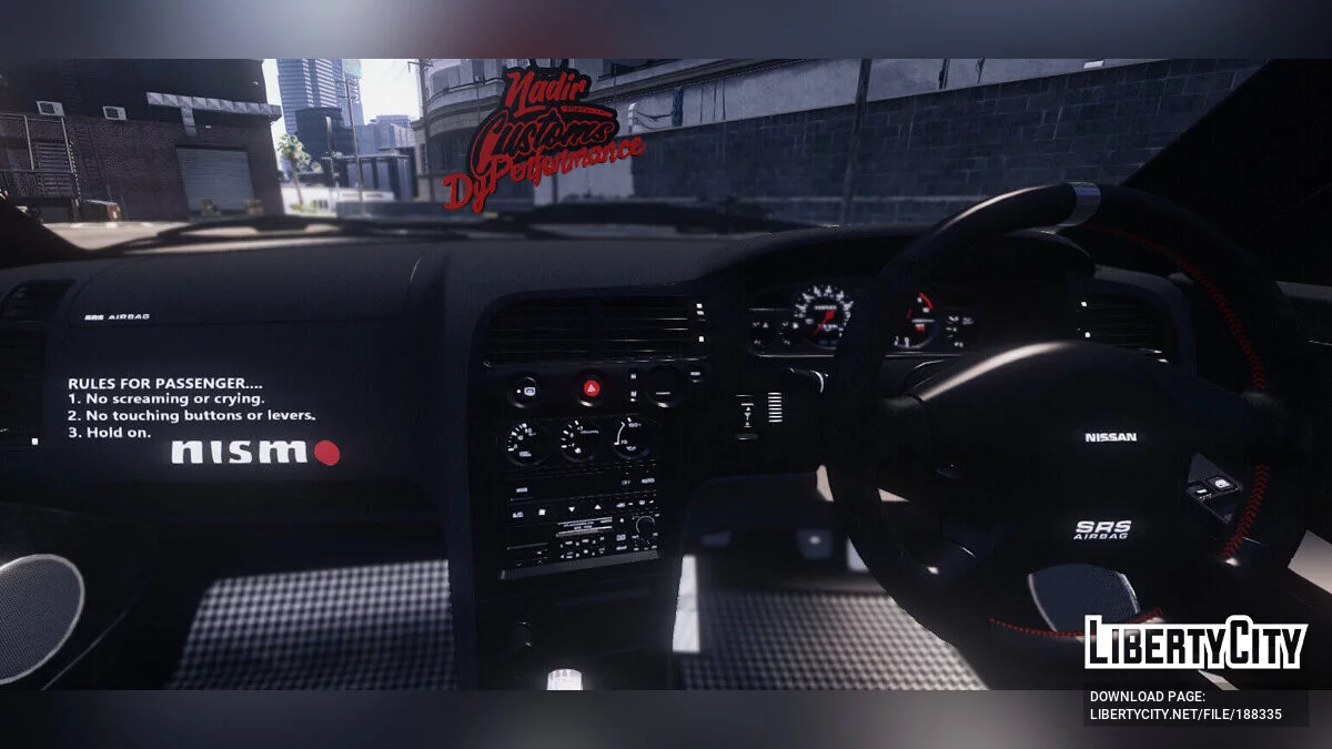 Nissan GT-R R33 v1.0 / GTA 5