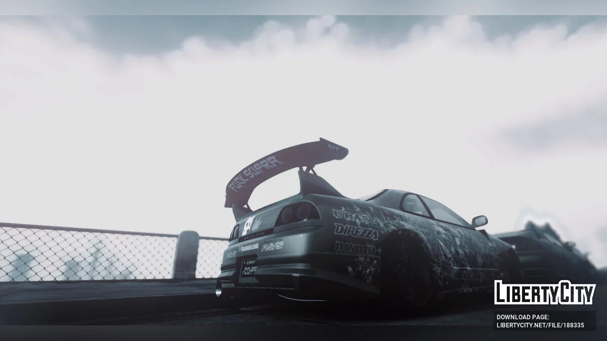 Nissan GT-R R33 v1.0 / GTA 5