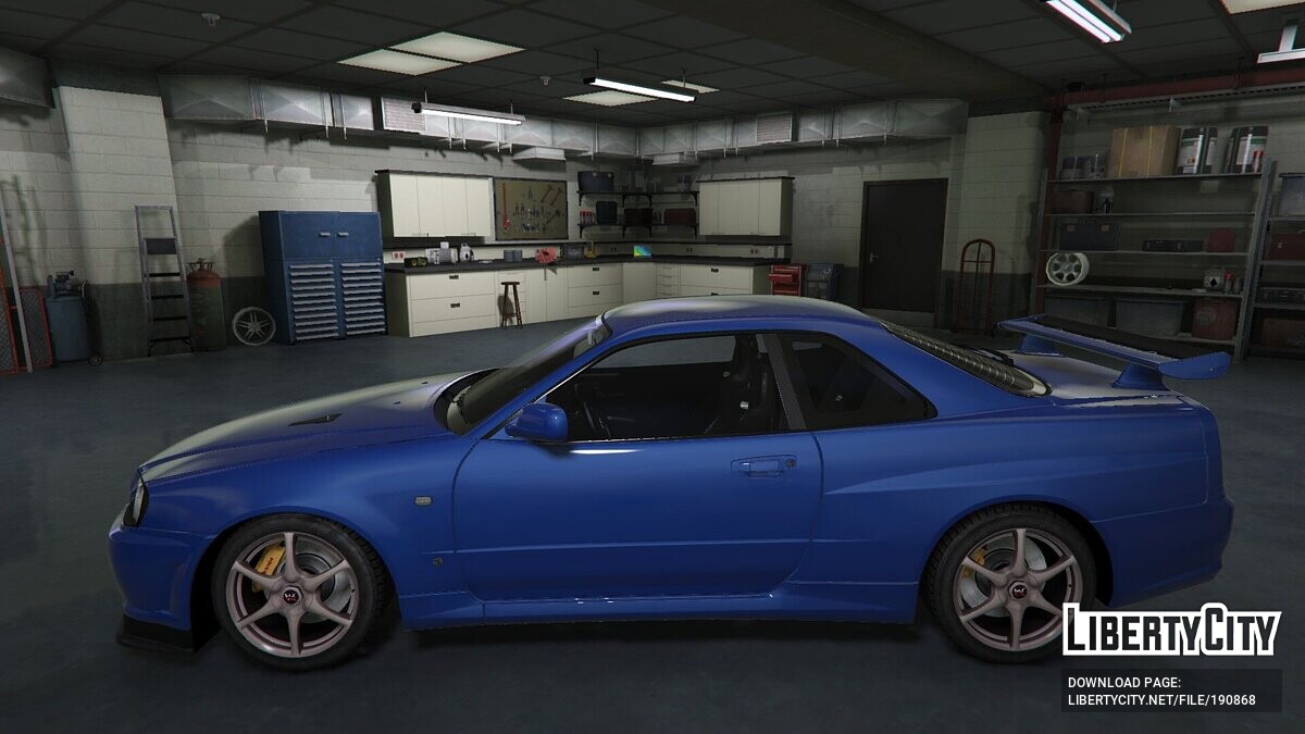 Nissan skyline r34 для gta 5 фото 94