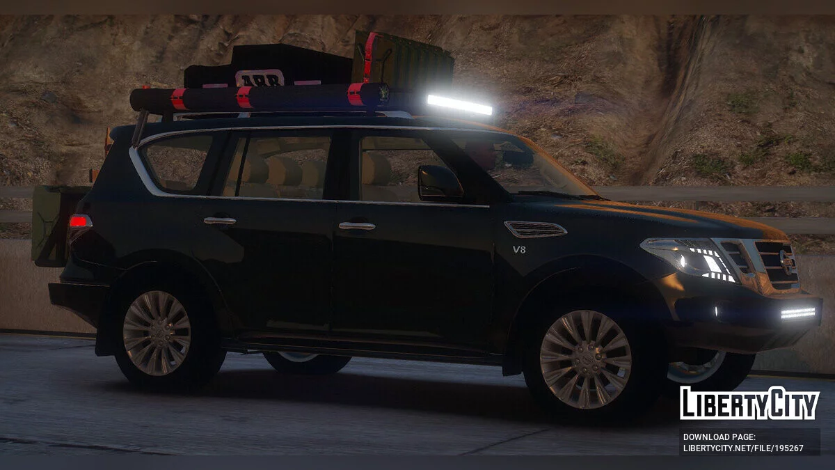 Nissan Patrol Platinum 2014 позашляховик / GTA 5