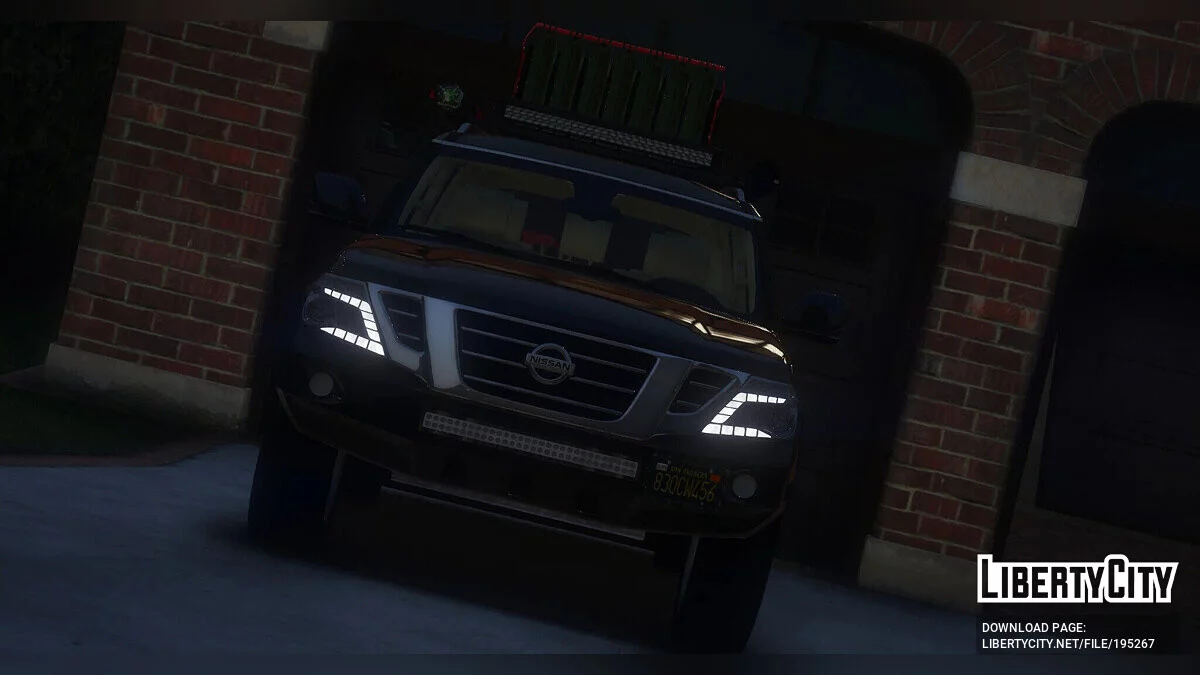 Nissan Patrol Platinum 2014 позашляховик / GTA 5