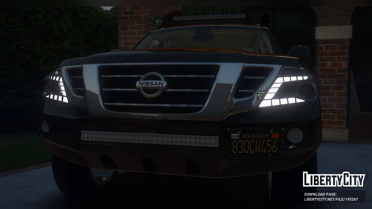 Nissan Patrol Platinum 2014 позашляховик / GTA 5