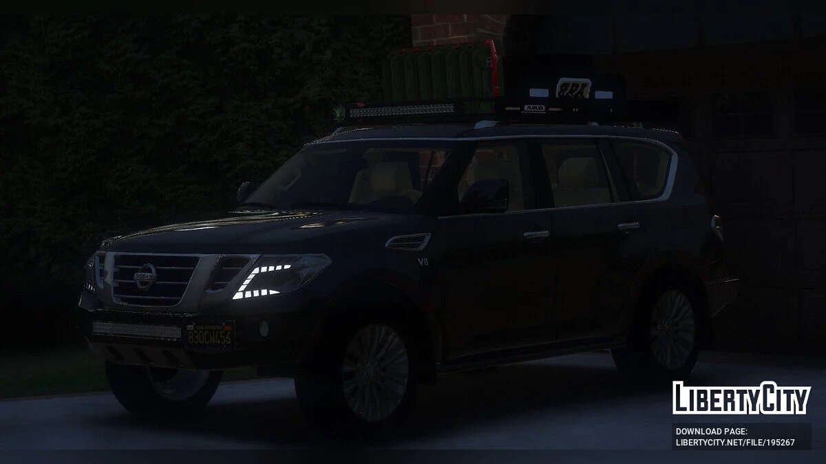 Nissan Patrol Platinum 2014 позашляховик / GTA 5