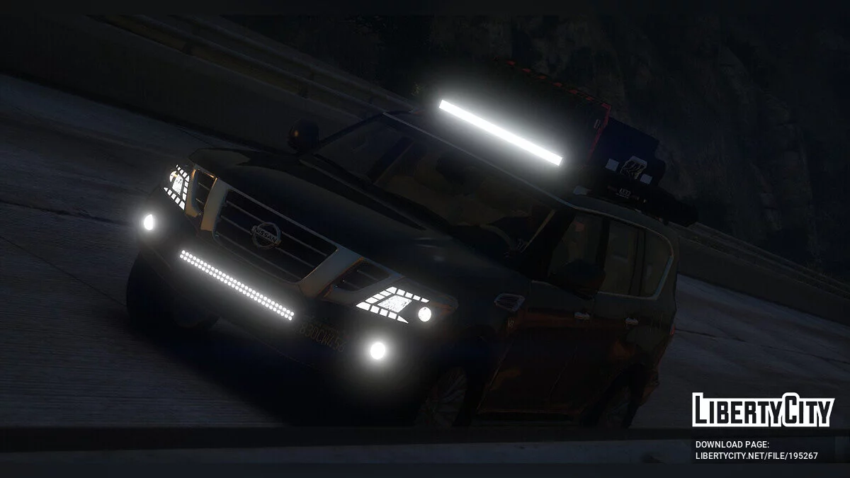 Nissan Patrol Platinum 2014 позашляховик / GTA 5