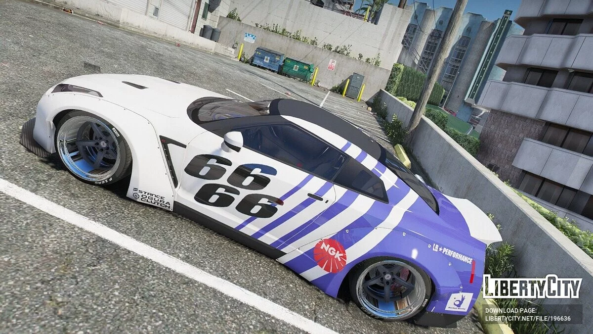 Nissan Skyline GT-R35 Liberty Walk / GTA 5
