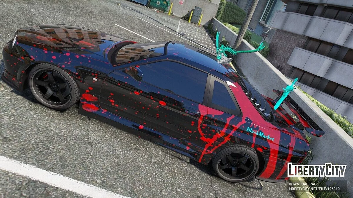 Nissan Skyline R34 Sword Glow Animado / GTA 5