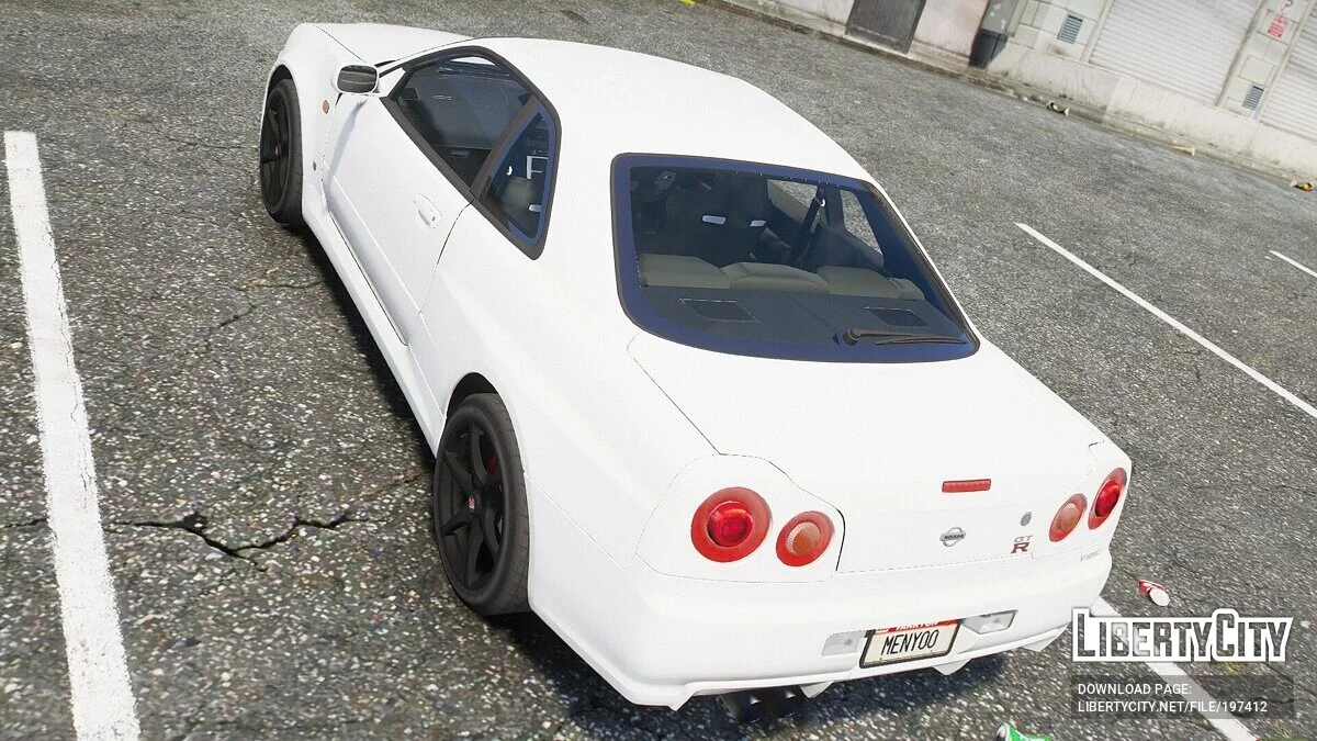 Nissan Skyline GT-R V-spec (BNR34) / GTA 5