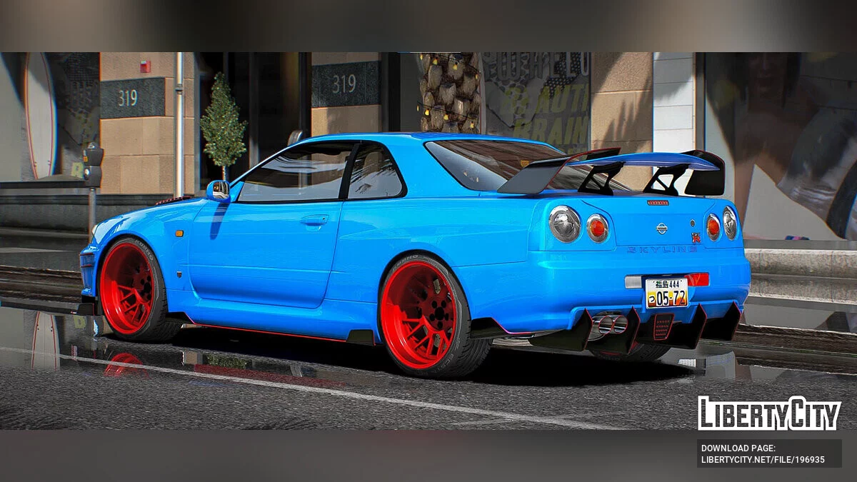 Nissan Skyline R34 SS Kit / GTA 5