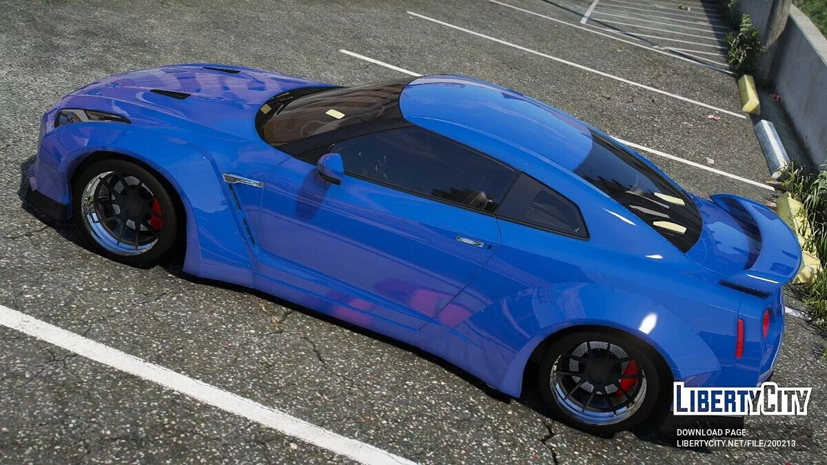 Nissan GTR R35 LB / GTA 5