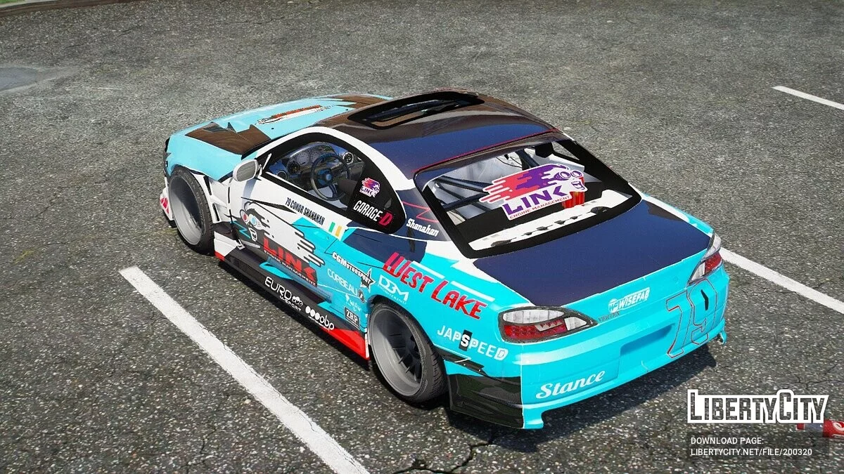 Nissan Silvia S15 Drift / GTA 5