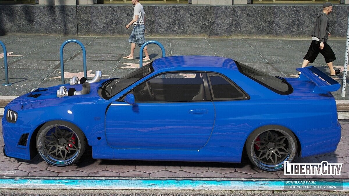 Download Nissan Skyline R34 Omega for GTA 5