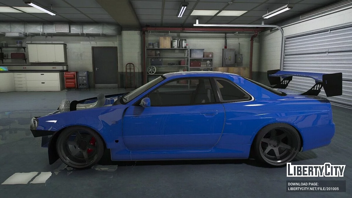 Nissan Skyline R34 Drift Mega / GTA 5