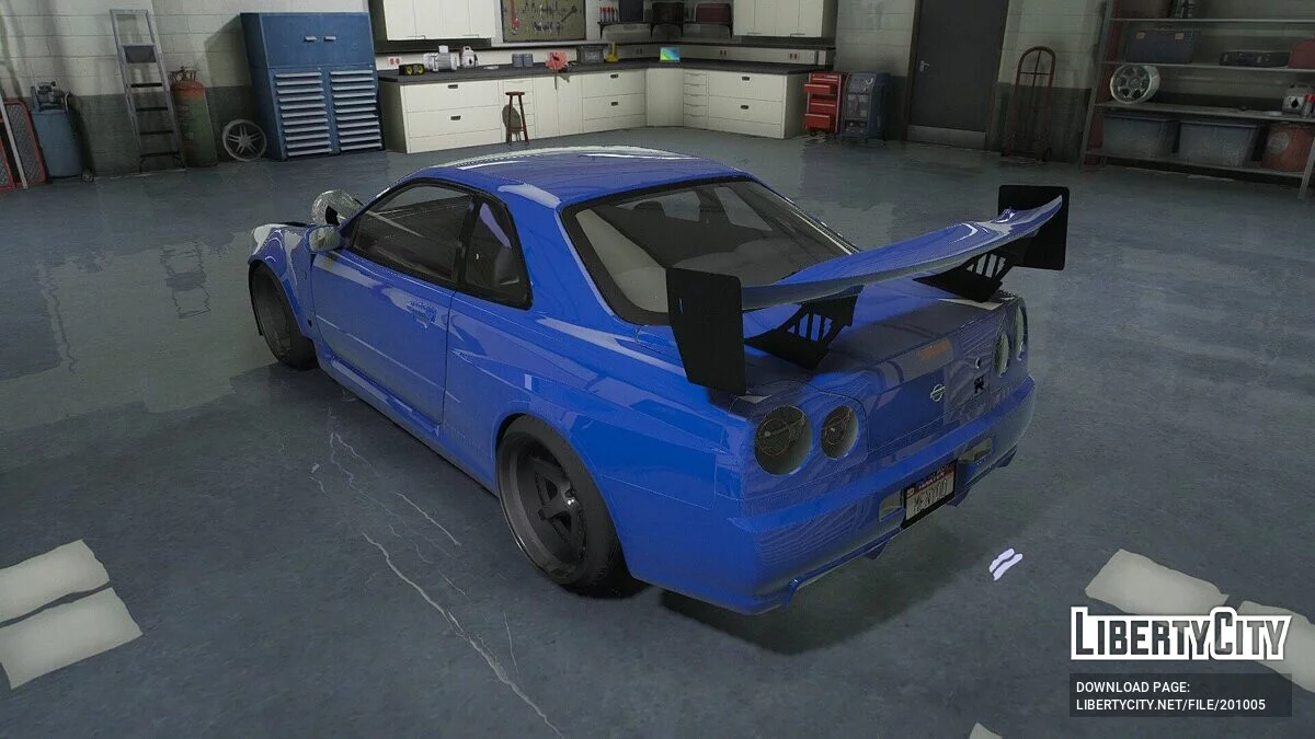 Nissan Skyline R34 Drift Mega / GTA 5