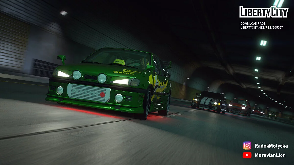 Nissan Sunny Pulsar (GTI-R low trim 2 in 1 pack) v1.1 / GTA 5