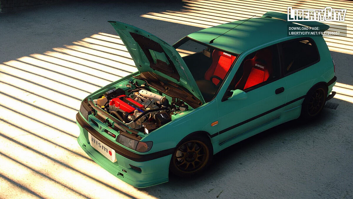 Nissan Sunny Pulsar (GTI-R low trim 2 in 1 pack) v1.1 / GTA 5